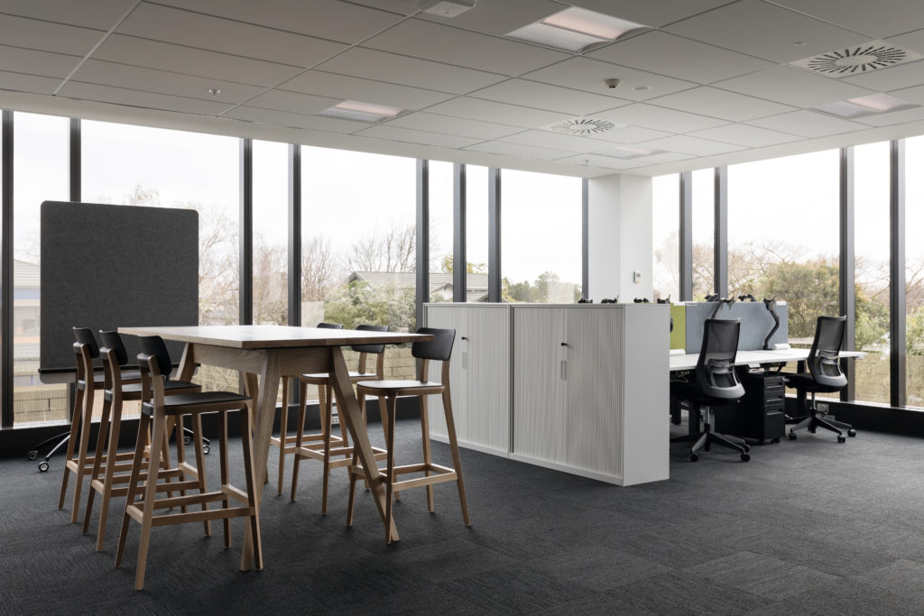 Armstrong Ultima Tegular ceiling tiles by Comfortech installed by Manawatu Plasterboard and Partitioning Ltd