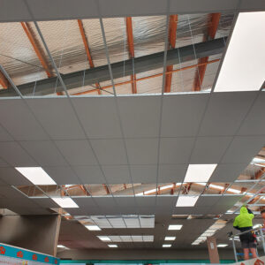 Existing suspended ceiling upgrade