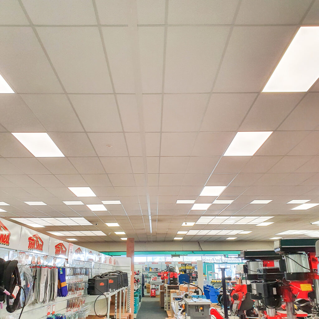 Existing suspended ceiling upgrade