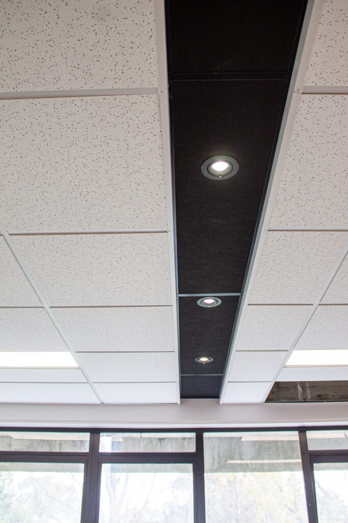 Suspended Ceilings Manawatu. Phonic (Daiken) NDF 600x600 Tegular Ceiling Tiles installed by MPP Ltd