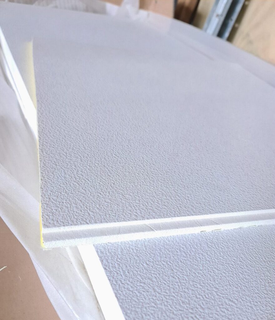 T & R Interiors Phonic Absorb suspended ceiling tiles Manawatu Plasterboard & Partitioning Ltd
